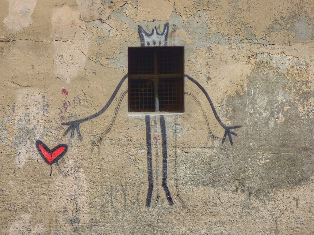 Image of a diverse looking stick figure of a human.