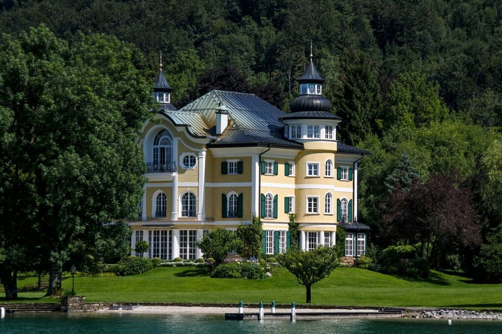 A castle of an average rich person.
